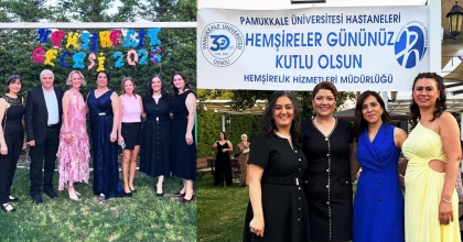 SAĞLIK ÇALIŞANLARI HEMŞİRELER GECESİNDE DOYASIYA EĞLENDİ
