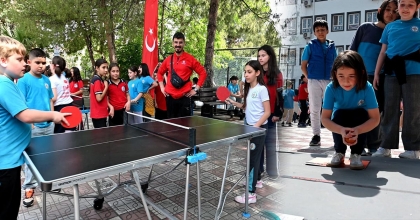 SAĞLIK İÇİN HAREKET ET GÜNÜNDE 840 ÖĞRENCİ SPORLA BULUŞTU