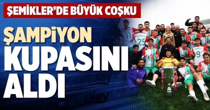 ŞAMPİYON KUPASINI ALDI