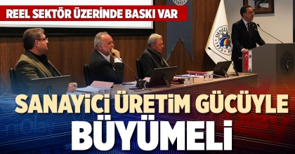 SANAYİCİ ÜRETİM GÜCÜYLE BÜYÜMELİ