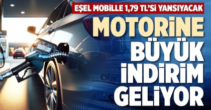 MOTORİNE BÜYÜK İNDİRİM GELİYOR