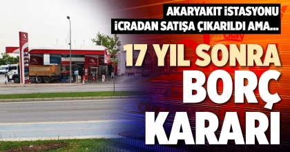 17 YIL SONRA BORÇ KARARI