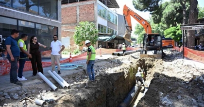 SALİHLİ’NİN KALBİ BAŞTAN AŞAĞI YENİLENİYOR
