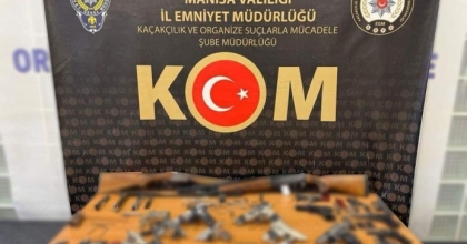 MANİSA’DA SİLAH TACİRLERİNE AĞIR DARBE
