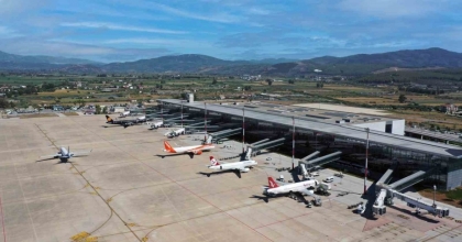 MİLAS-BODRUM HAVALİMANI 5 AYDA 940 BİN 330 YOLCUYA HİZMET VERDİ

