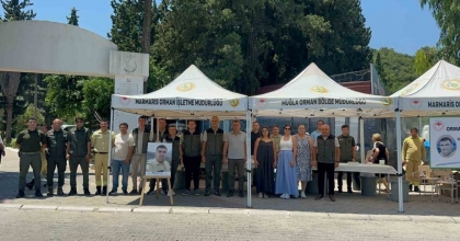 MARMARİS’TE ORMAN ŞEHİTLERİ DUALARLA ANILDI
