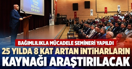 25 YILDA 8 KAT ARTAN İNTİHARLARIN KAYNAĞI ARAŞTIRILACAK