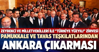 PAMUKKALE VE TAVAS TEŞKİLATLARINDAN ANKARA ÇIKARMASI