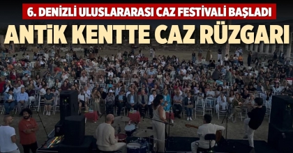ANTİK KENTTE CAZ RÜZGARI