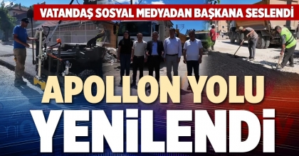 APOLLON YOLU YENİLENDİ