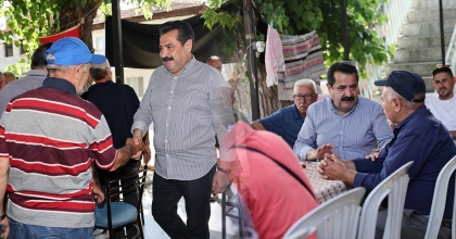 BAŞKAN ERTEMUR'DAN HAFTA SONU MAHALLE MESAİSİ