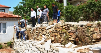 BAŞKAN KUMRAL ÇALIŞMALARI YERİNDE İNCELEDİ