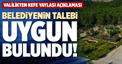 BELEDİYENİN TALEBİ UYGUN BULUNDU!
