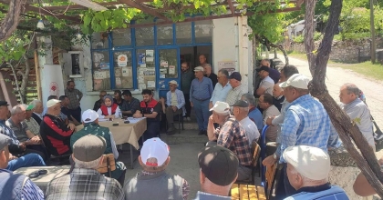 ÇAMELİLİ ÜRETİCİLER BİLGİLENDİRİLDİ