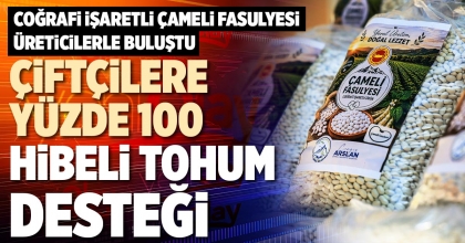 ÇİFTÇİLERE  YÜZDE 100 HİBELİ TOHUM DESTEĞİ