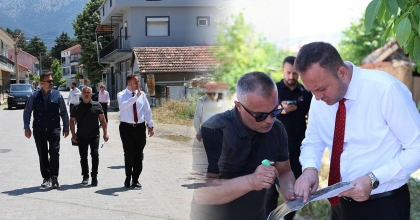 ÇİVRİL’DE YOLLAR YENİLENİYOR