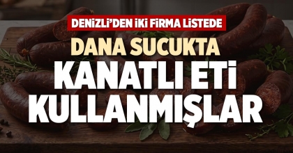 DANA SUCUKTA KANATLI ETİ KULLANMIŞLAR