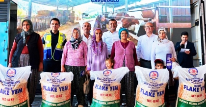 DENİZLİ BÜYÜKŞEHİR'İN YEM DESTEĞİNDE İKİNCİ HAFTA BAŞLADI