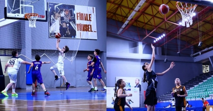 DENİZLİ'DE KÜÇÜKLER BASKETBOL ŞAMPİYONLARI BELLİ OLDU