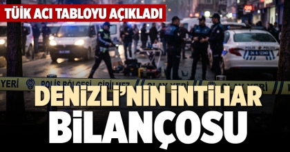 DENİZLİ’NİN İNTİHAR BİLANÇOSU