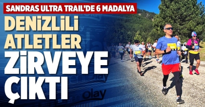 DENİZLİLİ ATLETLER ZİRVEYE ÇIKTI 