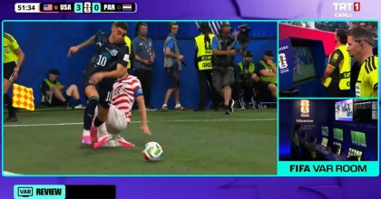DÜNYA KUPASI TARİHİNDE İLK: VAR İLE ALDATMAYA SARI KART ÇIKTI