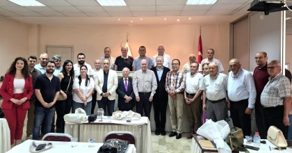 EGE DEMOKRATLAR FEDERASYONU, SEZGİN'İ AĞIRLADI