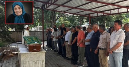 GAZETECİ SÖZERİ’NİN ANNESİ SON YOLCUĞUNA UĞURLANDI
