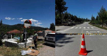GÖLCÜK’TE TRAFİK GÜVENLİ HALE GETİRİLDİ