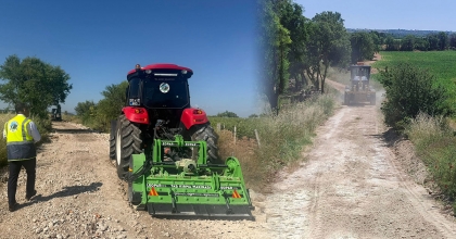 GÜNEY’DE ARAZİ YOLLARI ELDEN GEÇİYOR