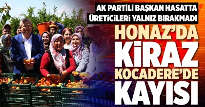 HONAZ’DA KİRAZ KOCADERE’DE KAYISI