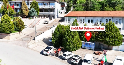 HONAZ’DA MOBİL ATIK GETİRME MERKEZİ HİZMETE GİRDİ