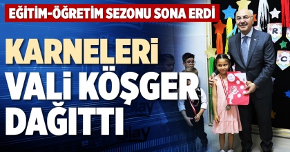 KARNELERİ VALİ KÖŞGER DAĞITTI