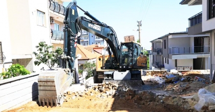 KERVANSARAY’DA ÜSTYAPI ÇALIŞMASI BAŞLADIV
