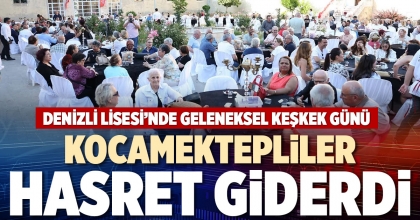 KOCAMEKTEPLİLER HASRET GİDERDİ