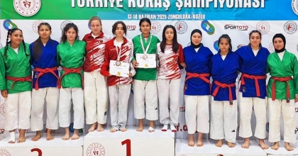 KURAŞTA BİR ALTIN İKİ BRONZ MADALYA
