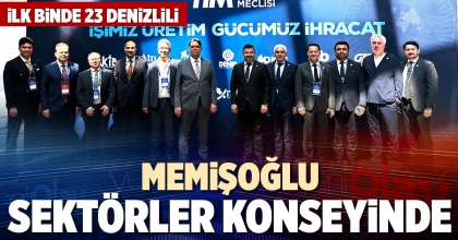 MEMİŞOĞLU SEKTÖRLER KONSEYİNDE