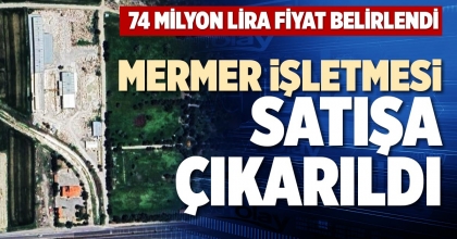 MERMER İŞLETMESİ SATIŞA ÇIKARILDI