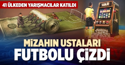 MİZAHIN USTALARI FUTBOLU ÇİZDİ