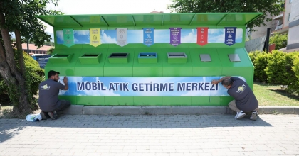 MOBİL ATIK GETİRME MERKEZLERİ YENİLENİYOR