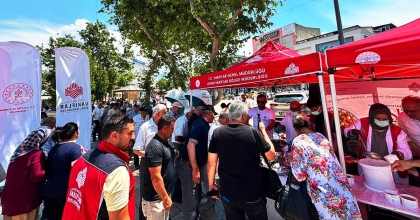 MUHARREM AYINDA PAYLAŞMA GELENEĞİ DENİZLİ'DE YAŞATILDI