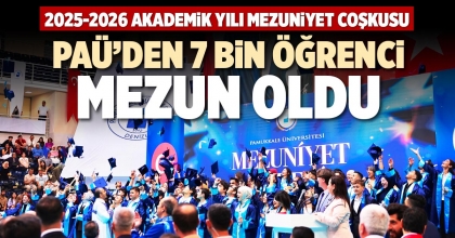 PAÜ’DEN 7 BİN ÖĞRENCİ MEZUN OLDU
