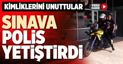 SINAVA POLİS YETİŞTİRDİ