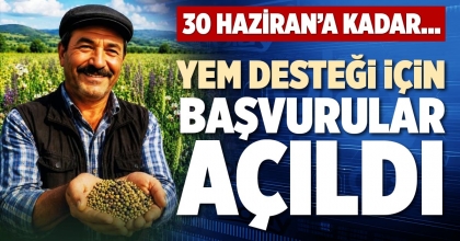 YEM DESTEĞİ İÇİN BAŞVURULAR AÇILDI