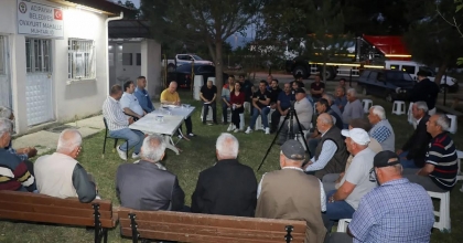 YILDIRIM’DAN MAHALLE ZİYARETLERİ
