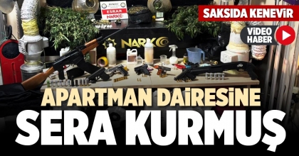 APARTMAN DAİRESİNE SERA KURMUŞ