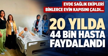20 YILDA 44 BİN HASTA FAYDALANDI