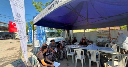 AYDIN’DA MOBİL DİŞ KLİNİKLERİ BOZKÖY VE SAZLI’DA HİZMET VERDİ