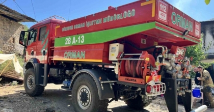 BAYINDIR’DA, ORMAN YANGINLARINA KARŞI GİRESUN’DAN TAKVİYE
