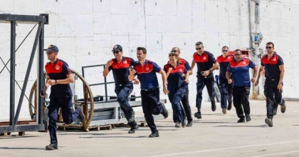 İTFAİYEDE AFET SEFERBERLİĞİ: 110 PERSONEL ÖZEL EĞİTİME ALINDI